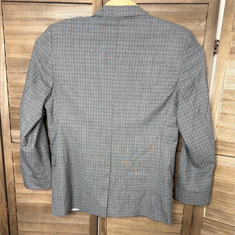 Brooks Brothers Sport Coat Mens 42R Explorer Regent Fit Grey Glen Plaid Wool